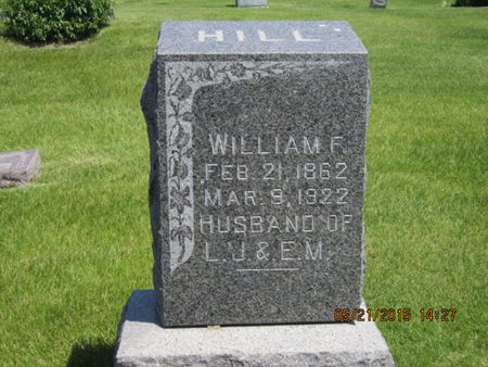 HILL, WILLIAM F - Dallas County, Iowa | WILLIAM F HILL 