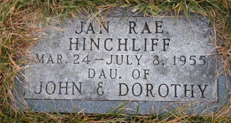 HINCHLIFF, JAN RAE - Dallas County, Iowa | JAN RAE HINCHLIFF 