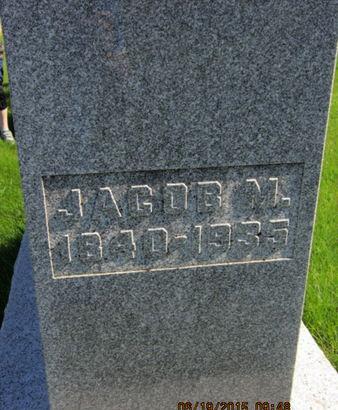 HOCHSTETLER, JACOB M - Dallas County, Iowa | JACOB M HOCHSTETLER 