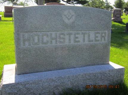 HOCHSTETLER, FAMILY STONE - Dallas County, Iowa | FAMILY STONE HOCHSTETLER 