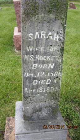 HOCKETT, SARAH - Dallas County, Iowa | SARAH HOCKETT 