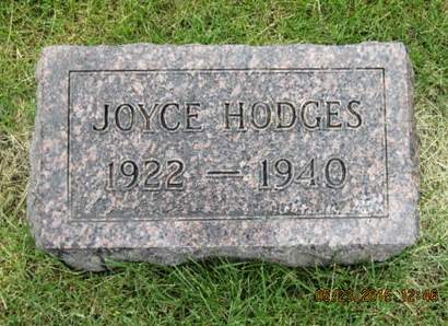HODGES, JOYCE - Dallas County, Iowa | JOYCE HODGES 