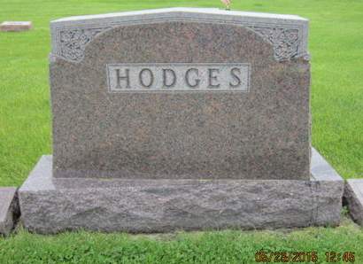 HODGES, FAMILY STONE - Dallas County, Iowa | FAMILY STONE HODGES 