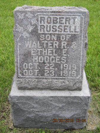 HODGES, ROBERT RUSSELL - Dallas County, Iowa | ROBERT RUSSELL HODGES 