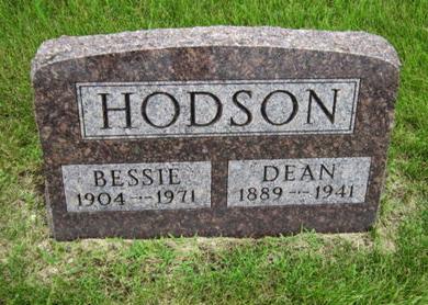 HODSON, BESSIE - Dallas County, Iowa | BESSIE HODSON 