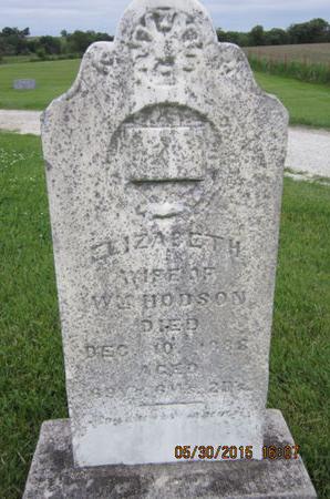 HODSON, ELIZABETH - Dallas County, Iowa | ELIZABETH HODSON 