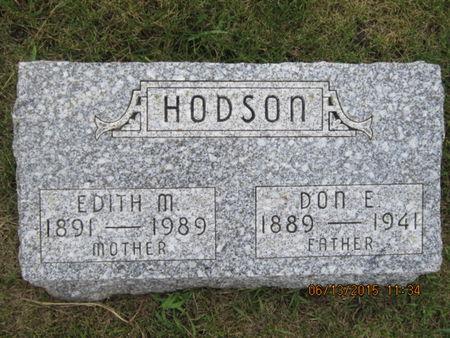 HODSON, EDITH M - Dallas County, Iowa | EDITH M HODSON 
