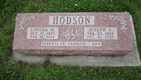 HODSON, JOSEPH A - Dallas County, Iowa | JOSEPH A HODSON 