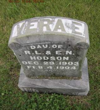 HODSON, VERA E - Dallas County, Iowa | VERA E HODSON 
