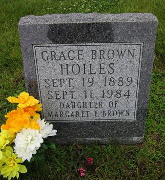 BROWN HOILES, GRACE - Dallas County, Iowa | GRACE BROWN HOILES 