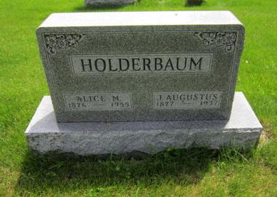 HOLDERBAUM, J AUGUSTUS - Dallas County, Iowa | J AUGUSTUS HOLDERBAUM 
