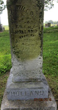 HOLLAND, WILL B - Dallas County, Iowa | WILL B HOLLAND 