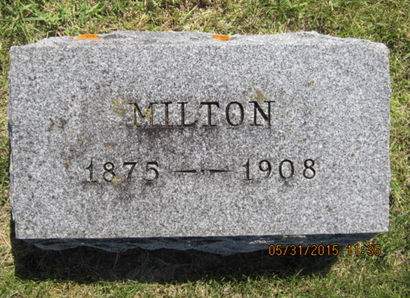 HORNER, MILTON - Dallas County, Iowa | MILTON HORNER 