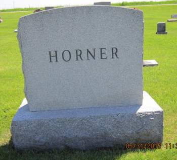 HORNER, FAMILY STONE - Dallas County, Iowa | FAMILY STONE HORNER 
