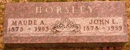 HORSLEY, JOHN L - Dallas County, Iowa | JOHN L HORSLEY 
