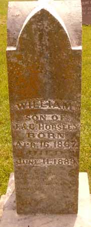 HORSLEY, WILLAIM - Dallas County, Iowa | WILLAIM HORSLEY 