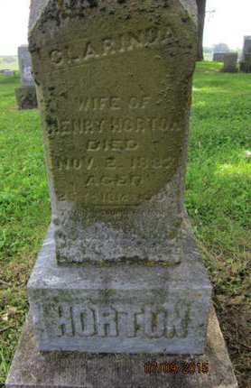 HORTON, CLARINDA - Dallas County, Iowa | CLARINDA HORTON 