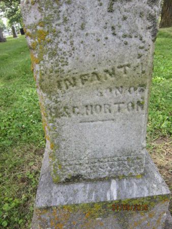 HORTON, INFANT SON - Dallas County, Iowa | INFANT SON HORTON 