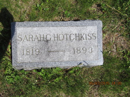 HOTCHKISS, SARAH G - Dallas County, Iowa | SARAH G HOTCHKISS 