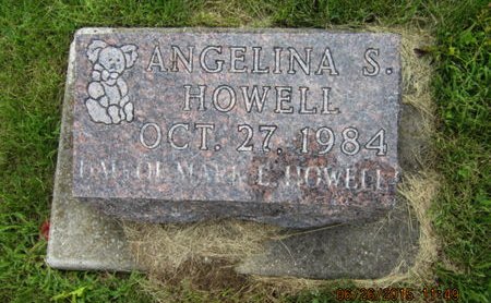 HOWELL, ANGELINA S - Dallas County, Iowa | ANGELINA S HOWELL 