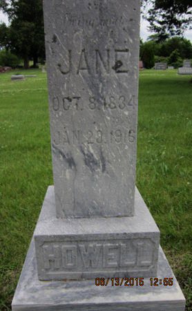 HOWELL, JANE - Dallas County, Iowa | JANE HOWELL 