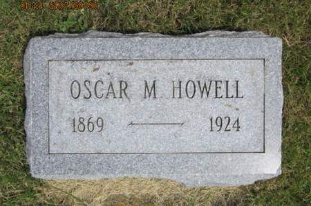 HOWELL, OSCAR M - Dallas County, Iowa | OSCAR M HOWELL 