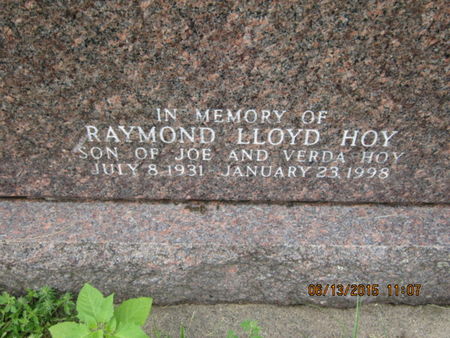 HOY, RAYMOND LLOYD - Dallas County, Iowa | RAYMOND LLOYD HOY 