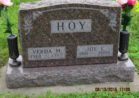 HOY, JOE E - Dallas County, Iowa | JOE E HOY 