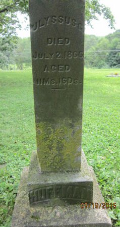 HUFFMAN, ULYSSUS C - Dallas County, Iowa | ULYSSUS C HUFFMAN 