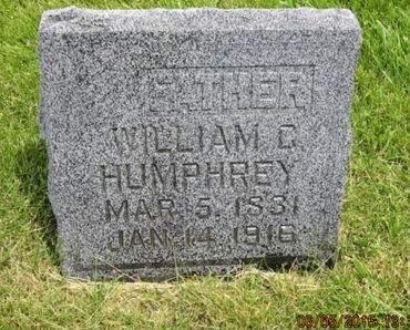 HUMPHREY, WILLIAM C - Dallas County, Iowa | WILLIAM C HUMPHREY 