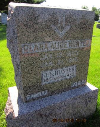 HUNTER, J S - Dallas County, Iowa | J S HUNTER 