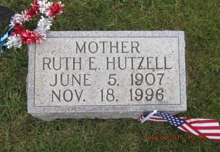 HUTZELL, RUTH E - Dallas County, Iowa | RUTH E HUTZELL 