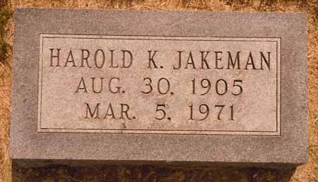 JAKEMAN, HAROLD K - Dallas County, Iowa | HAROLD K JAKEMAN 