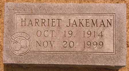 JAKEMAN, HARRIET - Dallas County, Iowa | HARRIET JAKEMAN 