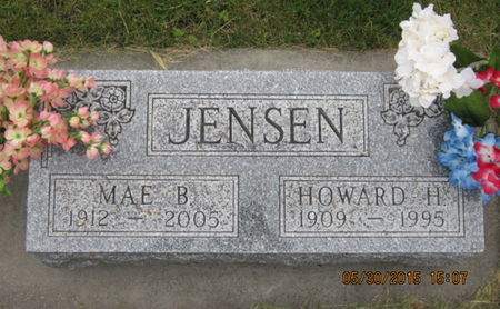 JENSEN, MAE B - Dallas County, Iowa | MAE B JENSEN 
