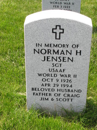 JENSEN, NORMAN H - Dallas County, Iowa | NORMAN H JENSEN 