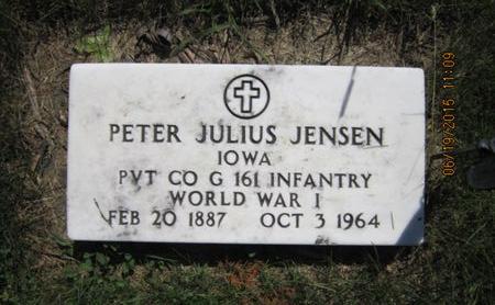 JENSEN, PETER JULIUS - Dallas County, Iowa | PETER JULIUS JENSEN 