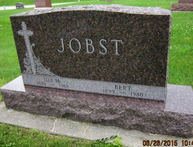 JOBST, IDA M - Dallas County, Iowa | IDA M JOBST 