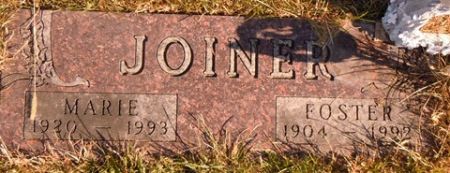 JOINER, FOSTER - Dallas County, Iowa | FOSTER JOINER 