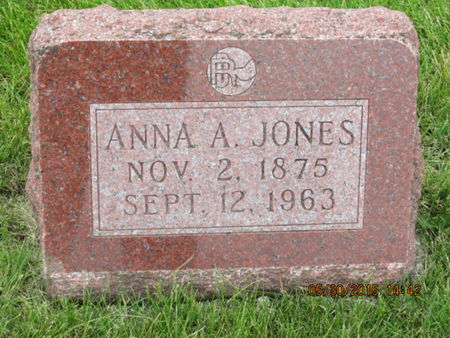 JONES, ANNA A - Dallas County, Iowa | ANNA A JONES 