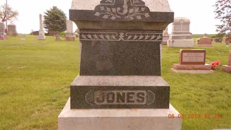 JONES, FAMILY STONE - Dallas County, Iowa | FAMILY STONE JONES 