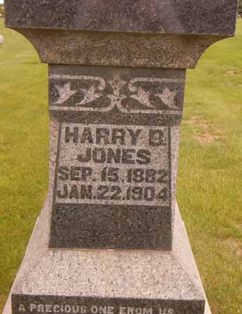 JONES, HARRY B - Dallas County, Iowa | HARRY B JONES 