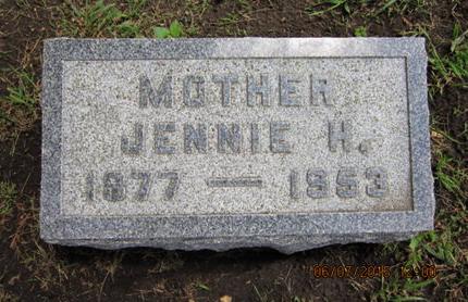 JONES, JENNIE H - Dallas County, Iowa | JENNIE H JONES 