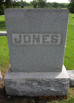 JONES, FAMILY STONE - Dallas County, Iowa | FAMILY STONE JONES 
