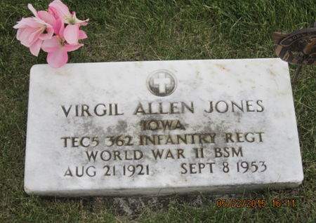 JONES, VIRGIL ALLEN - Dallas County, Iowa | VIRGIL ALLEN JONES 