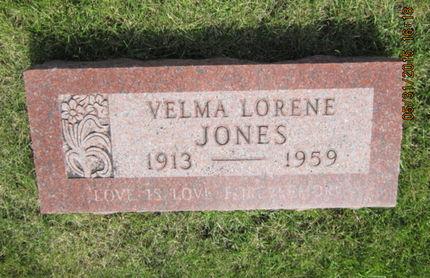 JONES, VELMA LORENE - Dallas County, Iowa | VELMA LORENE JONES 