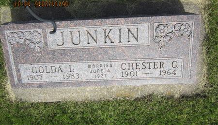 JUNKIN, CHESTER C - Dallas County, Iowa | CHESTER C JUNKIN 