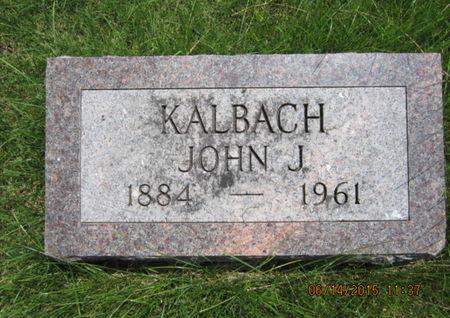 KALBACH, JOHN J - Dallas County, Iowa | JOHN J KALBACH 