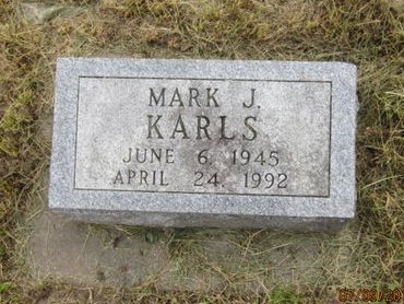 KARLS, MARK J - Dallas County, Iowa | MARK J KARLS 