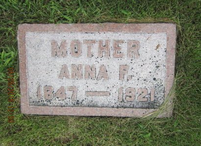 KAUFFMAN, ANNA F - Dallas County, Iowa | ANNA F KAUFFMAN 